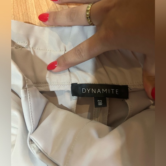 Dynamite Cream Fancy Shorts - Picture 4 of 4